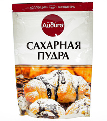 Изображение "Сахарная пудра ""дой-пак"" 200 г. Айдиго  1/24"