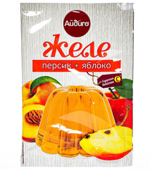 Изображение Желе яблоко+персик 50 г. Айдиго 8/35