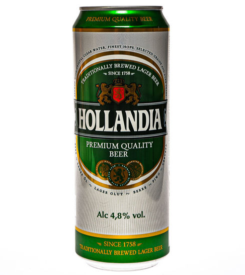 Изображение 2094 Пиво HOLLANDIA 0,45л ж/б (24)