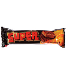 Изображение 3260 Батончик SUPER с нугой и мягкой карамелью 40г КДВ