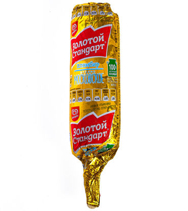 Изображение 6831 Мороженное 80 гр Золотой стандарт эскимо в глазури московское в фольге