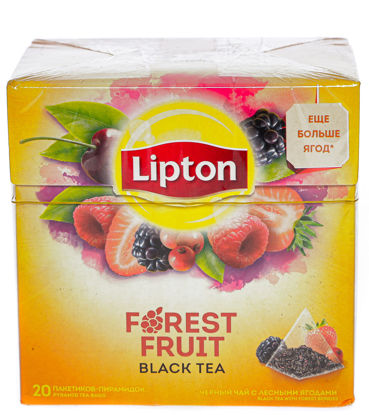 Изображение Чай черный Forest Fruit Lipton 20п-пирамидки