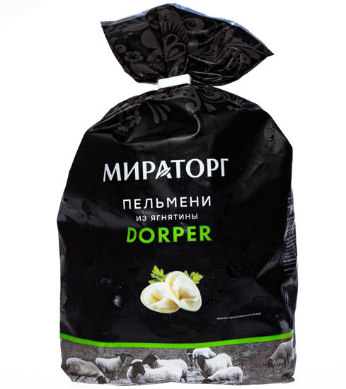 Изображение Пельмени из ягнятины Dorper с/м пакет 800г*8 (6,4кг) Мираторг Брянск