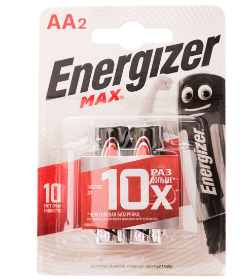 Изображение Батарейки Energizer MAX POWER SEAL LR6 2шт/блист