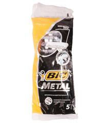 Изображение Станок бритвенный BIC Metal 5шт м/уп