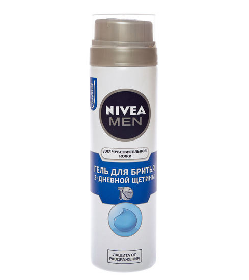 Изображение NIVEA муж._Гель для бритья 3-дневной щетины для чувствительной кожи200 мл