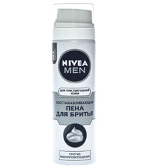 Изображение Пена д/бритья Nivea Восстанавлив.д/чувствит.кожи 200мл