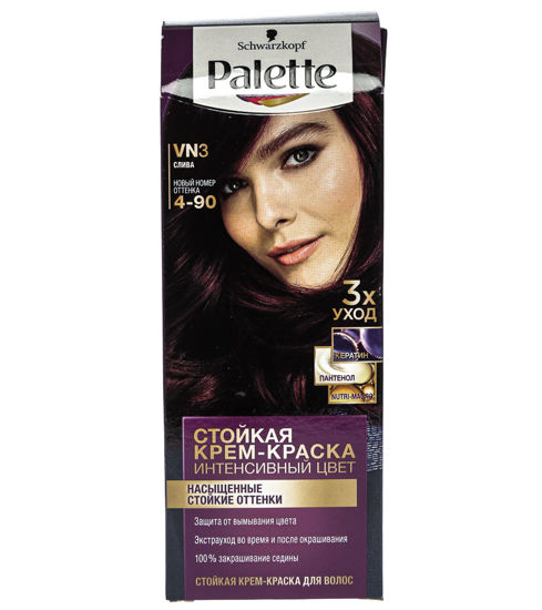 Изображение Palette Стойкая крем-краска VN3 Слива*10шт