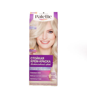 Изображение Крем-Краска д/волос ICC A10 Жемчужный блондин Palette 110мл