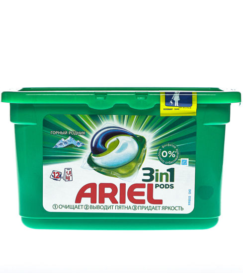 Изображение Капсулы д/стирки Ariel Горный 12шт*6