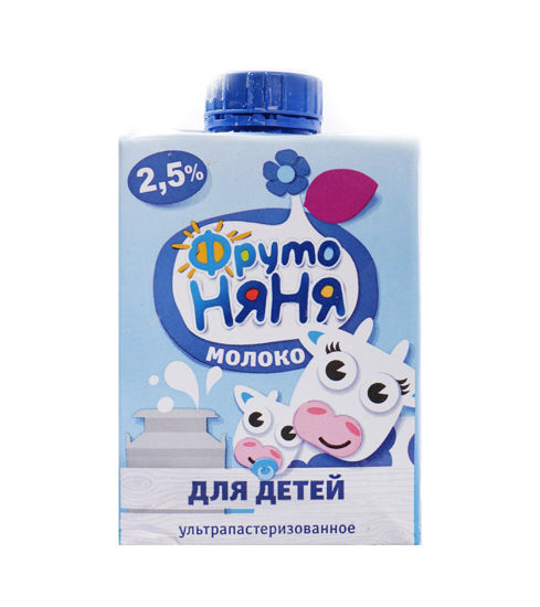 Изображение ФрутоНяня Молоко пит.ультрапаст.для питания детей дошк.и школ.возр. т/п 500мл, 180дней