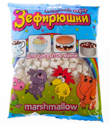 Изображение Воздушный зефир для десертов мини 