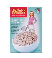 Изображение Хлопья Смесь 7 злаков ЯС 400г