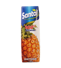 Изображение Сок 1л SANTAL Ананасовый Prisma, 12мес.