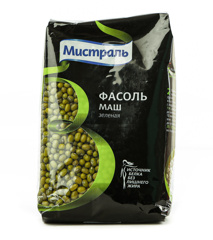 Изображение Фасоль МИСТРАЛЬ зеленая Маш 450г
