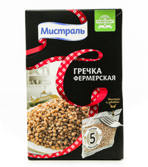 Изображение Гречка МИСТРАЛЬ Фермерская ядрица 5х80г