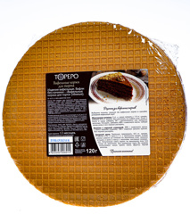Изображение Коржи д/торта круглые темн "Тореро" 120г