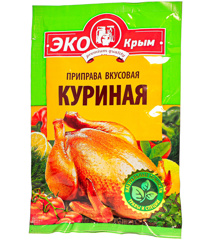 Изображение Вкусовая приправа Куриная "ЭКОКрым" 50гр