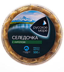 Изображение Сельдь филе кусочки с Укропом РМ 500г
