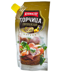 Изображение КУХМАСТЕР Горчица "Европейская" 140г