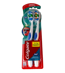 Изображение З/щ Colgate 360 Суперчистота средн 1+1 Промо