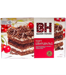 Изображение Торт Baker House бисквитный ШВАРЦВАЛЬД 350г