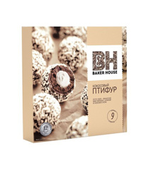 Изображение Пирожные Baker House Птифур кокос 225г