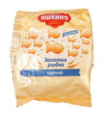 Изображение Крекер Золотая Рыбка Яшкино 180г