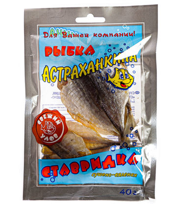 Изображение Ставридка сушеная Астраханкина рыбка 40г м/у