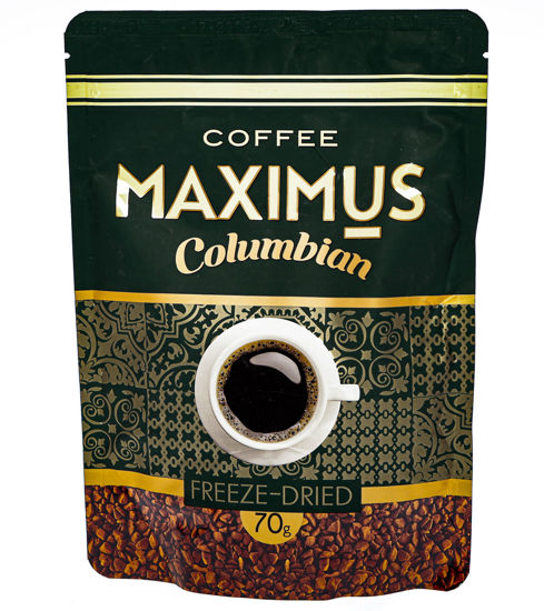 Изображение Кофе раст.MAXIMUS Columbian 70г м/у