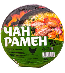 Изображение Лапша б/п 86гр со вкусом курицы "Доширак Чан Рмен" (24)