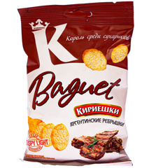 Изображение Сух.Кириешки Baguet 50г/32 аргентинские ребрышки