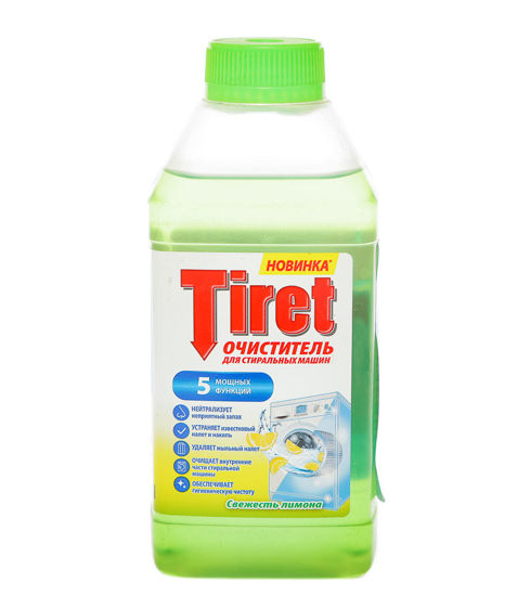 Изображение Tiret очиститель д/стиральных машин 250 мл Свежесть лимона