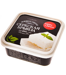 Изображение Отборная сербская брынза Lubimo & Zdravo 220г 35%
