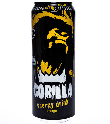 Изображение Энергетический напиток GORILLA Orange 0,45x24 бан