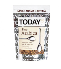 Изображение Кофе  TODAY Pure Arabica раств. м/уп