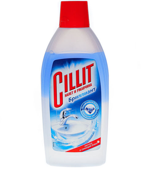 Изображение Cillit Brilliant средство д/ванной 450 мл для удаления ржавчины и камня {20}