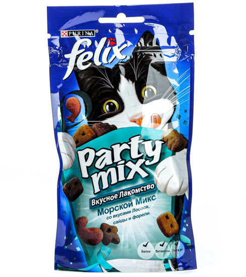 Изображение FELIX PARTY MIX Морской Бриз  8x60г, 540дней