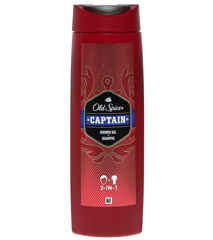 Изображение OLD SPICE Гель для душа + шампунь 2в1 Captain 400мл*6