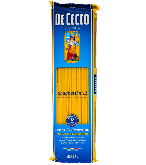 Изображение Макарон.изделия De Cecco Спагетти №12, 500г