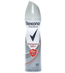 Изображение Дезодорант REXONA Антибакт. эффект 150мл