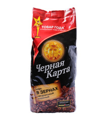 Изображение Кофе зерно Черная Карта 1000г