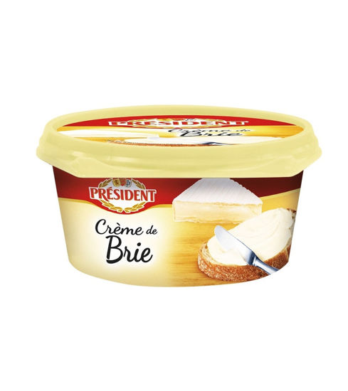 Изображение Плавленый сыр "CREME DE BRIE" PRESIDENT 125г 50%