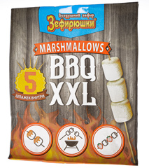 Изображение 4315 ЗЕФИРЮШКИ зефир воздушный BBQ XXL, 200 г.