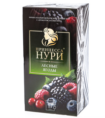 Изображение 4780 Чай черн. Принцесса НУРИ Лесные ягоды 25пак.