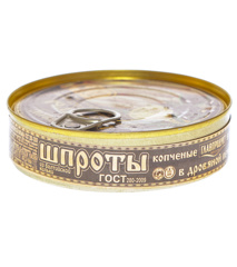 Изображение 5826 ГЛАВПРОДУКТ Шпроты в масле ЕОа/б 160г*36