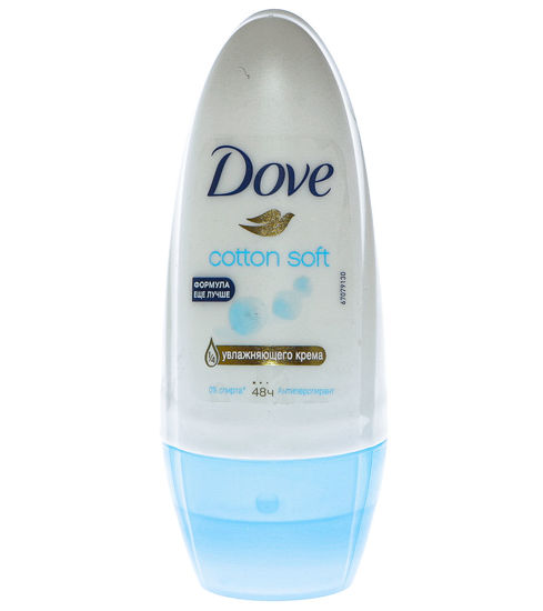 Изображение Dove дезодорант-ролик 50 мл мягкость хлопка (жен)