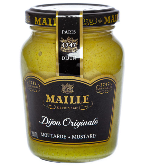 Изображение Горчица "Дижонская", ст/б, Maille, 200 мл