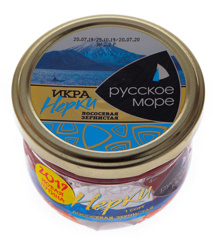 Изображение Икра крас.зерн.лос.нерки Рус.море 210г