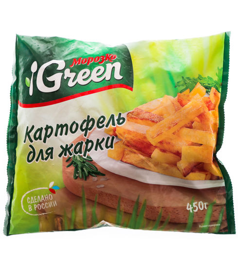 Изображение Картофель для жарки Морозко Green/замОвощ/ПКМ/450/16